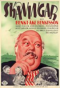 Skåningar 1944 movie poster Bengt-Åke Bengtsson Harry Persson Eric Rohman art