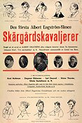 Skärgårdskavaljerer 1925 movie poster Albert Engström Axel Hultman