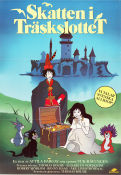 Skatten i träskslottet 1985 poster Andras Kern Attila Dargay Animerat Filmen från: Hungary