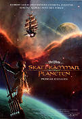 Treasure Planet 2002 movie poster Joseph Gordon-Levitt Ron Clements Animation