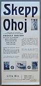 Skepp ohoj 1931 movie poster Fridolf Rhudin Thor Modéen