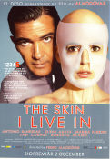 The Skin I Live In 2011 movie poster Antonio Banderas Elena Anaya Jan Cornet Pedro Almodovar Spain