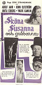 Sköna Susanna och gubbarna 1959 movie poster Adolf Jahr John Elfström Anita Edberg Yngve Gamlin Erik Strandmark