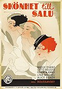 Beauty for Sale 1933 movie poster Madge Evans Florine McKinney Una Merkel