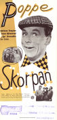 Skorpan 1956 poster Nils Poppe Marianne Bengtsson Holger Löwenadler Hans Lagerkvist