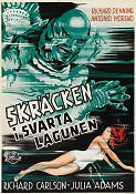Creature from the Black Lagoon 1954 movie poster Richard Carlson Julia Adams