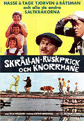 Skrållan Ruskprick och Knorrhane 1967 poster Maria Johansson Olle Hellbom