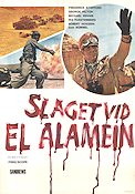 The Battle of El Alamein 1969 movie poster Frederick Stafford George Hilton Michael Rennie Giorgio Ferroni War