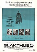 Slaughterhouse-Five 1972 movie poster Michael Sacks Ron Leibman Eugene Roche George Roy Hill Writer: Kurt Vonnegut