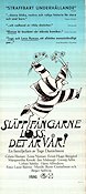 Släpp fångarne loss det är vår 1975 movie poster Lena Nyman Gösta Ekman Ernst-Hugo Järegård Tage Danielsson Poster artwork: Per Åhlin Production: AB Svenska Ord