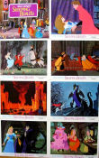 Sleeping Beauty 1959 lobby card set Animation