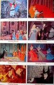 Sleeping Beauty 1959 lobby card set Animation