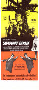 Slutpunkt Berlin 1968 poster Laurence Harvey Tom Courtenay Mia Farrow Per Oscarsson Anthony Mann