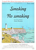 Smoking No Smoking 1993 movie poster Sabine Azema Alain Resnais