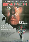 Sniper 1993 movie poster Tom Berenger Billy Zane JT Walsh Luis Llosa Guns weapons