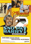 Harry in Your Pocket 1973 movie poster James Coburn Michael Sarrazin Walter Pidgeon Bruce Geller Police and thieves