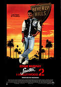 Beverly Hills Cop 2 1987 movie poster Eddie Murphy Judge Reinhold Jürgen Prochnow Tony Scott Police and thieves