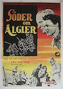 Söder om Algier 1953 poster Van Heflin Wanda Hendrix