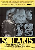 Solyaris 1972 movie poster Natalya Bondarchuk Donatas Banionis Jüri Järvet Andrei Tarkovsky Writer: Stanislaw Lem Russia