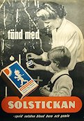 Solstickan sprid solsken bland barn och gamla 1945 poster Find more: Advertising