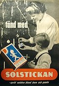 Solstickan sprid solsken bland barn och gamla 1945 poster Find more: Advertising