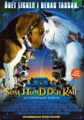 Som hund och katt 2001 poster Alec Baldwin Tobey Maguire Jeff Goldblum Lawrence Guterman Animerat Hundar Katter