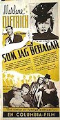 The Lady is Willing 1943 movie poster Marlene Dietrich Fred MacMurray