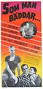 Som man bäddar 1957 poster Sven Lindberg Yvonne Lombard Birger Malmsten Ann-Marie Gyllenspetz Erland Josephson Börje Larsson