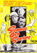 Sommar och syndare 1960 movie poster Karl-Arne Holmsten Olof Thunberg Nils Hallberg Arne Mattsson