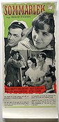 Summer Interlude 1951 movie poster Maj-Britt Nilsson Alf Kjellin Stig Olin Birger Malmsten Ingmar Bergman