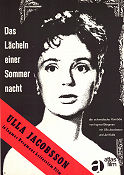 Smiles of a Summer Night 1956 movie poster Ulla Jacobsson Gunnar Björnstrand Harriet Andersson Eva Dahlbeck Ingmar Bergman