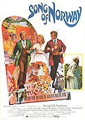 Song of Norway 1970 movie poster Christina Schollin Florence Henderson Toralv Maurstad Andrew L Stone Music: Edvard Grieg Norway Musicals