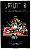 The Song Remains the Same 1976 movie poster Robert Plant Jimmy Page Led Zeppelin Peter Clifton Rock and pop