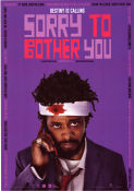 Sorry To Bother You 2018 movie poster LaKeith Stanfield Tessa Thompson Jermaine Fowler Boots Riley