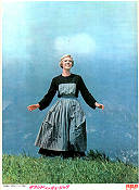 The Sound of Music 1965 movie poster Julie Andrews Christopher Plummer Eleanor Parker Robert Wise Music: Rodgers and Hammerstein Mountains Musicals