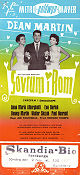 Sovrum i Rom 1957 poster Dean Martin Anna Maria Alberghetti Eva Bartok Richard Thorpe Musikaler