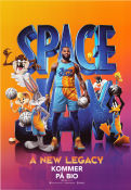 Space Jam: A New Legacy 2021 movie poster LeBron James Don Cheadle Cedric Joe Malcolm D Lee Sports