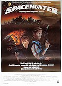 Spacehunter: Adventures in the Forbidden Zone 1983 movie poster Peter Strauss Molly Ringwald Ernie Hudson Lamont Johnson Spaceships