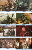 Spacehunter 1983 lobbykort Peter Strauss Molly Ringwald Ernie Hudson Lamont Johnson Rymdskepp