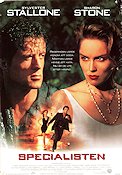 Specialisten 1994 poster Sylvester Stallone Sharon Stone James Woods Luis Llosa