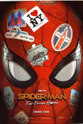 Spider-Man: Far From Home 2019 movie poster Tom Holland Samuel L Jackson Jake Gyllenhaal Jon Watts Find more: Marvel