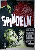 The Spider 1942 movie poster Derrick de Marney Diana Churchill Insects and spiders