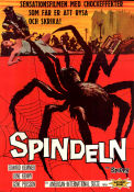 Spindeln 1958 poster Ed Kemmer June Kenney Eugene Persson Bert I Gordon Hitta mer: Roger Corman Insekter och spindlar