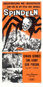 Spindeln 1958 poster Ed Kemmer June Kenney Eugene Persson Bert I Gordon Hitta mer: Roger Corman Insekter och spindlar