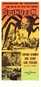 Spindeln 1958 poster Ed Kemmer June Kenney Eugene Persson Bert I Gordon Hitta mer: Roger Corman Insekter och spindlar