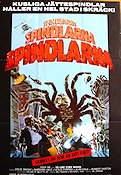 The Giant Spider Invasion 1977 movie poster Steve Brodie Insects and spiders