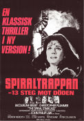 The Spiral Staircase 1975 movie poster Jacqueline Bisset Christopher Plummer Peter Collinson