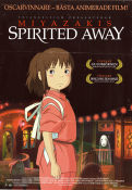 Spirited Away 2001 movie poster Hayao Miyazaki Production: Studio Ghibli Find more: Anime Country: Japan Animation Kids