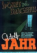 Spöket på Bragehus 1936 movie poster Adolf Jahr Annalisa Ericson Ragnar Arvedson