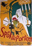 Spökreportern 1941 movie poster Åke Söderblom Thor Modéen